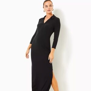 Lilly Pulitzer Ollie Black Maxi Dress